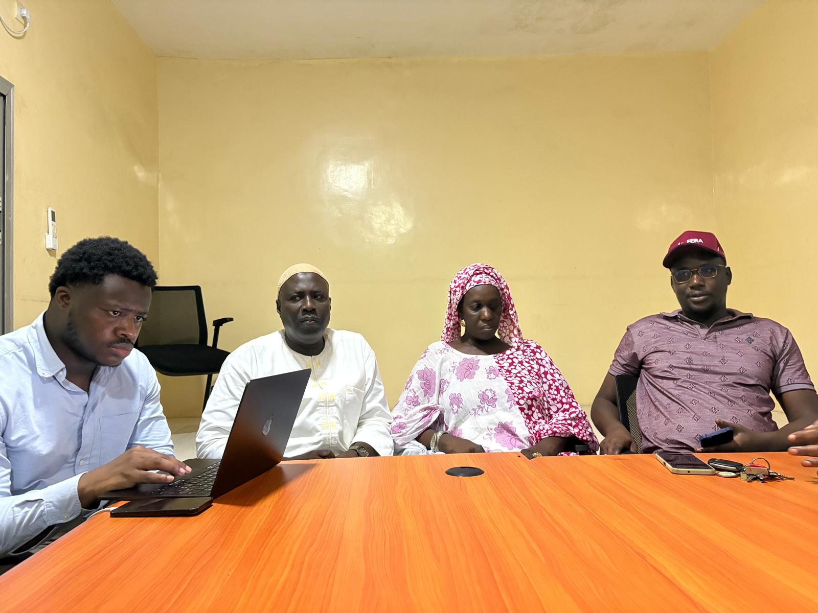 Photo de la cérémonie de lancement des travaux